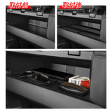 Mitsubishi Triton Silicone Car Copilot Dashboard Storage Box Tray Organizer Interior Accessories Armrest Box Storage smabee