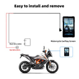 Portable GPS Wireless CarPlay for Universal Moto