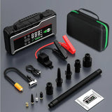 1000A/1500A PEAK Car Jump Starter & Air Compressor, 150PSI Tire Inflator for Gas/Diesel, 3-Mode LED, Portable Power Station