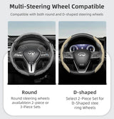 Wave-Shaped Sport Leather Cover for Infiniti