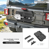 Tailgate Storage Shelf for Jeep Wrangler JL 2018+ Car Interior Accessory HEBE