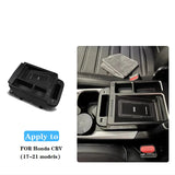 15W Wireless Phone Charger Holder for Honda CR-V 2017-2021 Car Interior Accessory LINGLUYANG