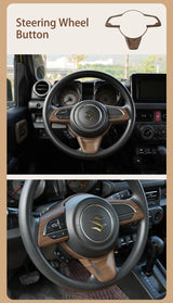 Wood Grain Console Panel Trim for Suzuki Jimny JB74