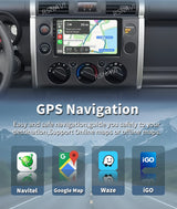 9-Inch Android 15 Navigation System for Toyota FJ Cruiser