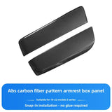 BMW 3 4 5 6 7 Series X1 X3 X4 X5 X6 X7 Central Armrest Box Cover ABS Carbon Fiber