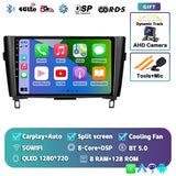 Android 14 Multimedia System for Nissan X-Trail Qashqai 2014-2020