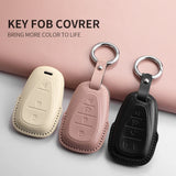 Leather Car Key Case Cover Car Interior Accessory OEM