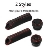 Suede Gear Shift Knob & Handbrake Covers for GR86 Car Interior Accessory GMUNI