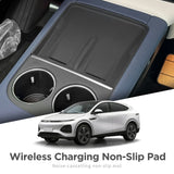 Xpeng G6 2023 2024 Car Central Storage Box Cup Holder Dashboard Tray Interior Accessories Organizer Tidying Black