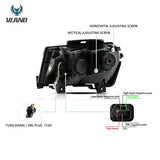Projector Headlights Sequential Signal Chevy Camaro Car Interior Accessory VLAND