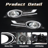Fog Light Assembly Halogen for Honda Odyssey 2014-2015 Car Interior Accessory MAGIC COLORM