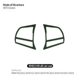 For BMW F20 F21 F30 F34 Steering Wheel Trim Frame Sticker Car Premium Interior Tuning Accessories Made of Alcantara Customizable