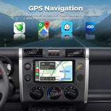 9-Inch Android 15 Navigation System for Toyota FJ Cruiser Android Head Unit RSNAVI