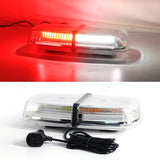 72W Magnetic Amber LED Strobe Beacon Light 12-24V Truck