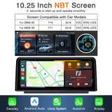 10.25-inch Android Head Unit with Wireless CarPlay for BMW X5