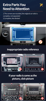7 Inch Android Head Unit for VW Golf Passat Tiguan Android Head Unit AKAMATE