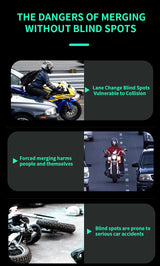 24GHz Radar Blind Spot Monitor System for Motorcycles Car Interior Accessory LBW