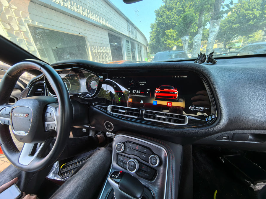 12.3-Inch Android Multimedia Player for Dodge Challenger 2010–2024 Android Head Unit Aotsr