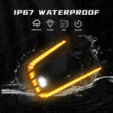 LED DRL Fog Lamp with 3-Color for Honda Civic 2021-2023 Car Interior Accessory MAGIC COLORM
