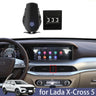 Magnetic Wireless Charging Phone Mount for Lada X-Cross 5
