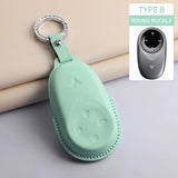 PU Leather Car Key Case Protector