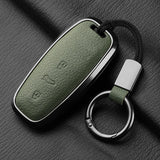 360 Degree Protection Metal Goatskin Car Key Case Cover For Audi A6 A7 A8 B9 A5 A4 8S 8W Q5 Q7 4M S5 S7 TT cars accessories