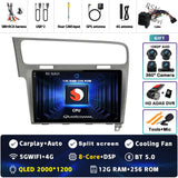 2K QLED Android 15 Head Unit for VW Golf 7 2011-2021