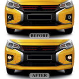 Front Fog Lamp DRL Daytime Running Light for Mirage 2020-21 Car Interior Accessory MAGIC COLORM