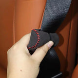 Universal Suede Seat Belt Buckle Cover Accessory Car Interior Accessory LINGLUYANG