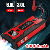 1000A Car Jump Starter with Tire Inflator