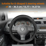 Breathable Carbon Fiber Leather Wheel for Suzuki