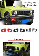 Exterior Fog Light Trim for Suzuki Jimny 2019+ Car Interior Accessory HEBE