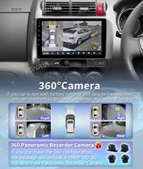 2K QLED Android Head Unit for Honda Jazz Fit 2001–2009