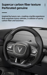 Steering Wheel Cover Carbon Fiber for Vinfast Vf 8