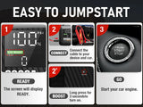 8000A Professional Heavy Duty Car Jump Starter With Air Pump Powerful Car 12V Car Battery Starter Booster Starting Device Car