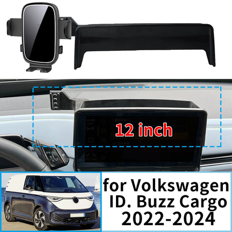 Smart Wireless Charging Phone Mount for Volkswagen ID. Buzz Car Phone Holder CATUSIKI