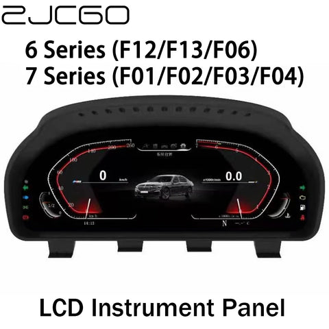 12.3 Inch Digital Instrument Cluster for BMW 6 7 Series Android Head Unit ZJCGO Default Title