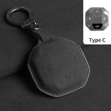 Suede Car Key Case Cover for Jetour T2 Traveler 2023, 2024