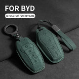 For BYD Qin Plusdmi Atto 3 Han EV Dolphin Song Plus Tang DM Qin Seal Car Key Case Cover For BYD Car Key Case Generic/OEM