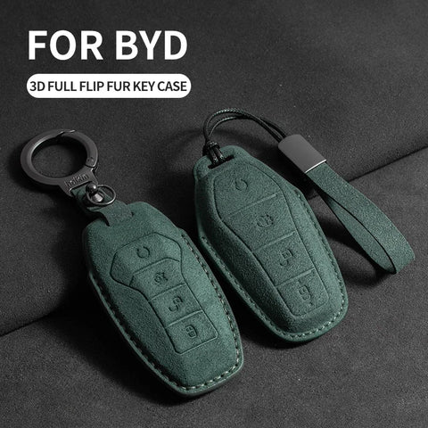 For BYD Qin Plusdmi Atto 3 Han EV Dolphin Song Plus Tang DM Qin Seal Car Key Case Cover For BYD Car Key Case Generic/OEM