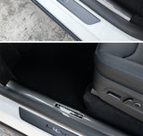 For Tesla Model Y 3 Juniper Highland Front Rear Door Bumper Sill Protector Seat Guard Plate Anti-Scratch Interior Accessories