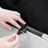 Car Film High Gloss Vinyl Wrap Kit For Black Out Chrome Delete For Window Trim Auto Film Anti Scratch Tape Waterproof Stickers