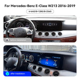 24.6-Inch Dual Screen Android Head Unit for Mercedes E Class Android Head Unit Aotsr