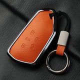 Leather Car Key Case Cover for Volkswagen Golf 8 MK8
