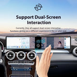 24.6-Inch Passenger Co-Pilot Screen for Mercedes Benz GLC 2015-2021 Android Head Unit Aotsr
