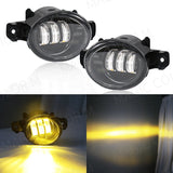 High-Performance LED Fog Lights for Nissan Models Car Interior Accessory MAGIC COLORM LED Yellow D