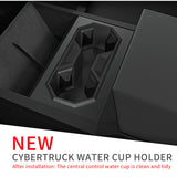 Tesla Cybertruck 2024-2026 Cup Holder Central Control Drinks Holder Silicone Water Cup Storage Box