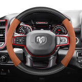 Suede Carbon Fiber Wheel Cover for Ram 1500 2500 3500