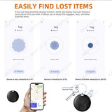 Smart Bluetooth Tracker Tag for Universal Apple Android Use Car Interior Accessory AKAMATE