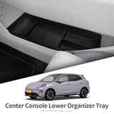 MG 4 MG4 2025+ Center Console Lower Storage Box TPE Car Central Tray Organizer Accessories Tidying Black Car Interior Accesso